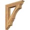 Ekena Millwork Balboa Traditional Rough Sawn Bracket, Western Red Cedar, 6"W x 36"D x 42"H BKT06X36X42BOA01RWR - alternate 1